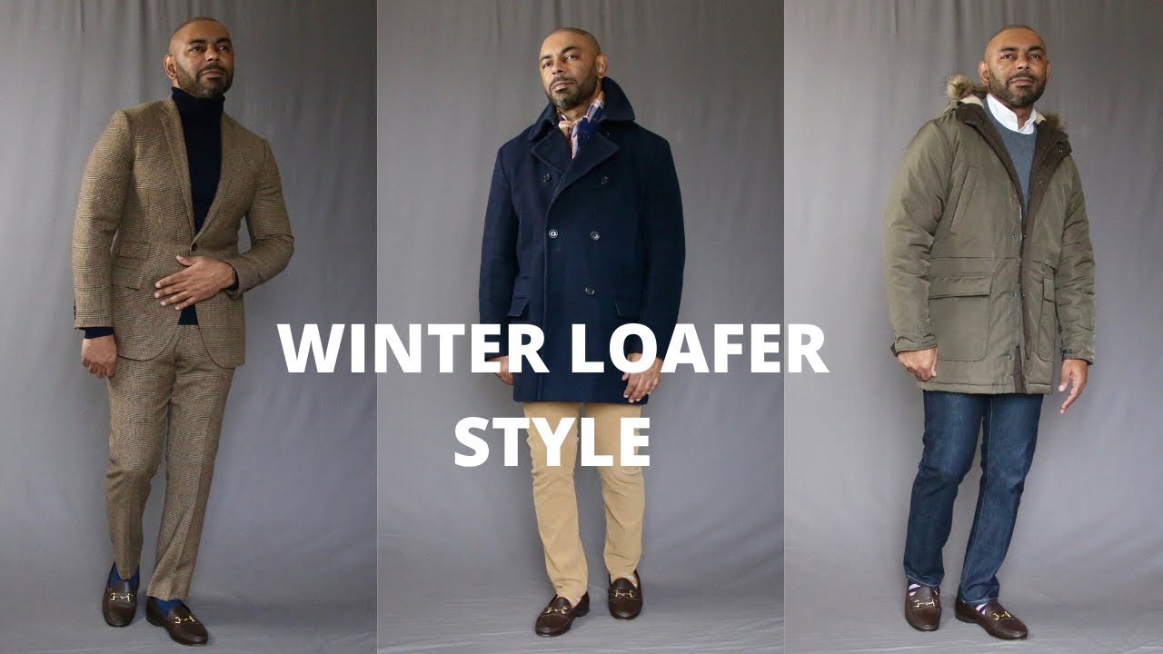 How To Wear Loafers In The Winter - YouTube