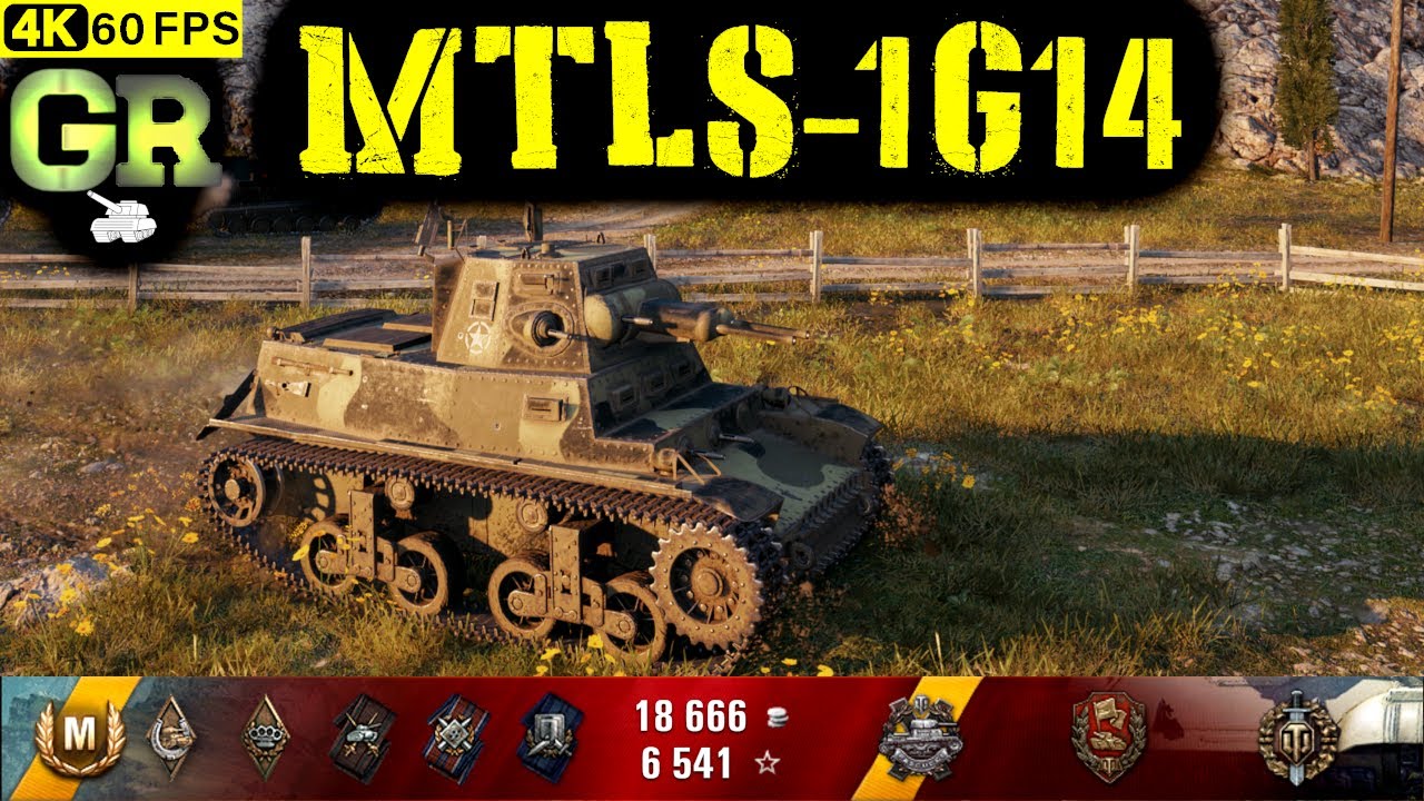 World of Tanks MTLS-1G14 Replay - 6 Kills 0.8K DMG(Patch 1.4.1)