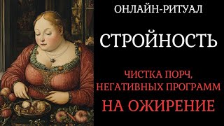 ЧИСТКА ОТ ПРОГРАММ НА ОЖИРЕНИЕ. ОНЛАЙН-РИТУАЛ