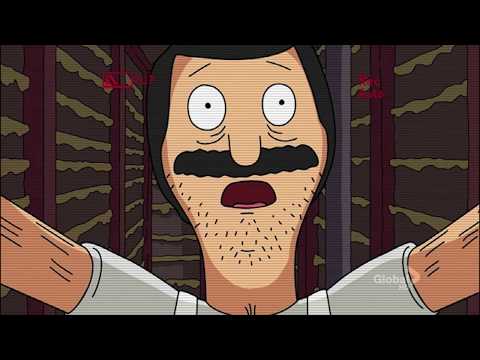 Bob's Burgers - Bob stuck in the wall