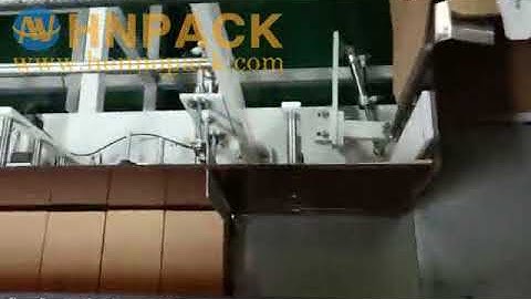 Hennopack side load case packer for samll case packing