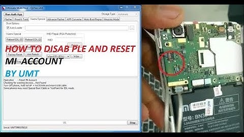 How To Unlock And Disable  Redmi 4A Mi Account By UMT Dongle(Any Modle Of Redmi)
