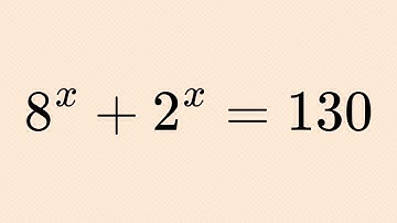 Japanese | Find all the values of X | A Nice Exponential Algebra Problem
