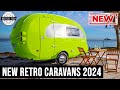 New Camping Trailers with Retro Designs and Great Functionality Arriving in 2024