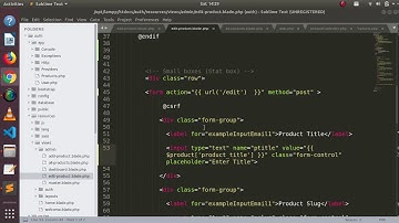 Edit Form data in laravel | Hindi