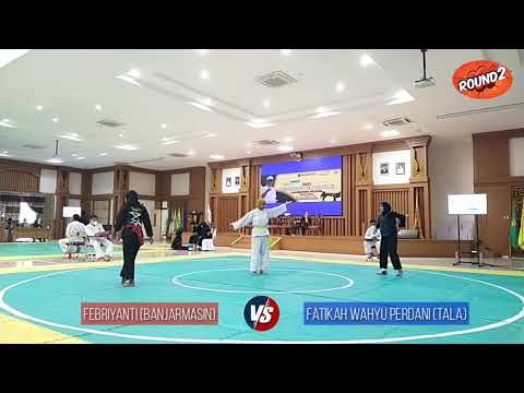 Semifinal Kelas A Putri, Febriyanti (BJM) VS Fatikah Wahyu Perdani (Tala)
