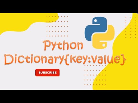 Python Dictionary { key : value } || The Code Charm - YouTube