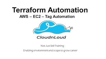 AWS - EC2 - Tag mail Alert Automation | POC | #AutomationScripts | #Terraform | #cloudnloud