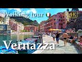 Vernazza (Liguria), Italy【Walking Tour】With Captions - 4K