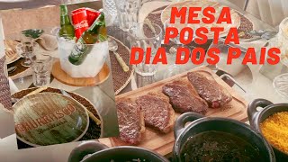 Mesa Posta dia dos Pais