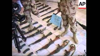 Weapons cache found