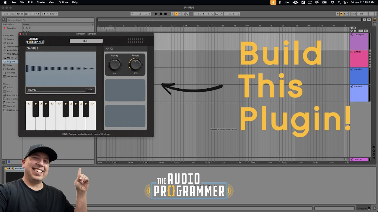 Создайте этот потрясающий плагин-сэмплер | Часть 1: Введение