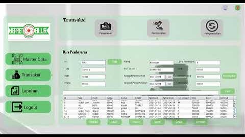 Perancangan Sistem Informasi Rental Kamera Berbasis Java Netbeans di Jepret Blur Depok