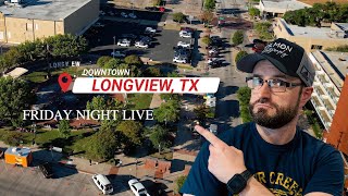 Take a Tour of Downtown Longview Texas  So many Things to See!