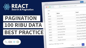 Search & Pagination dengan Node JS, Express, React JS, MySQL (Best Practice)