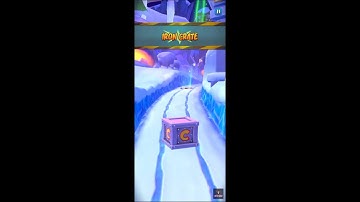 Crash On The Run - Defeat with Nitro Iron Crate | Frosty Tiny Tiger