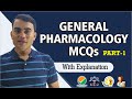 GENERAL PHARMACOLOGY MCQs WITH EXPLANATION(PART-1)  | GPAT | NIPER | DRUG INSPECTOR | PHARMACIST