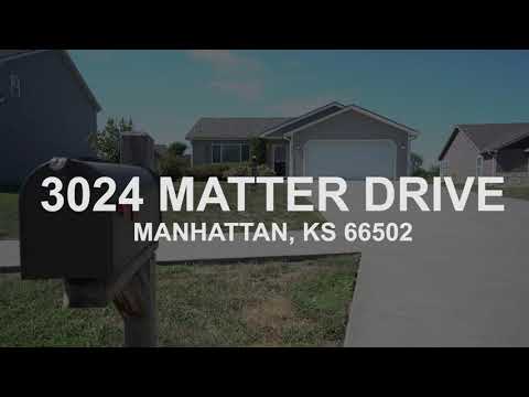 3024 Matter Drive, Manhattan, KS home video tour