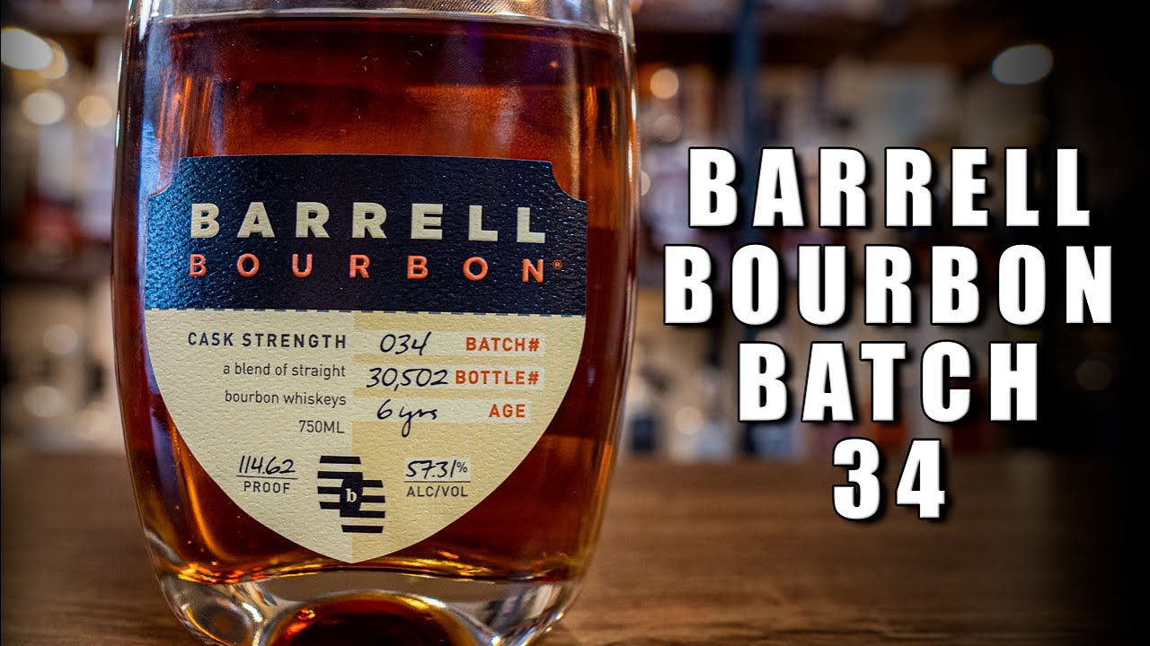 Barrell Bourbon Keeps Dropping AMAZING Bottles Batch 34 Review YouTube
