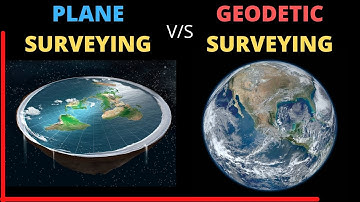 Difference Between Plane Surveying and Geodetic Surveying| Surveying||Civil Engineering Basics