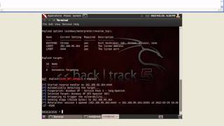 Famous Keyloggers con BackTrack Profile