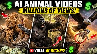 How To Create VIRAL AI Animal Videos That Get MILLIONS of Views 🦁🔥