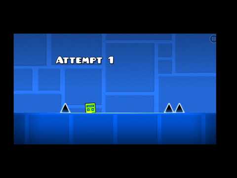 My First Geometry Dash Level - YouTube