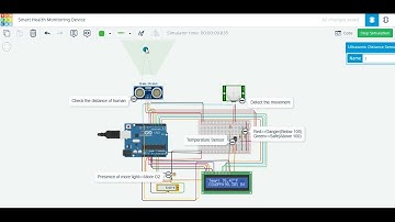 Smart Health Monitoring System by Arduino Uno | Tinkercad