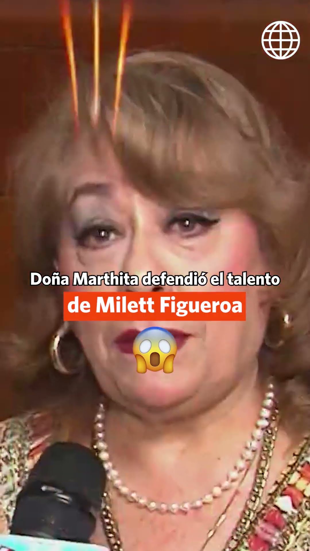 AMÉRICA HOY | Doña Marthita defended the talent of Milett Figueroa | #shorts