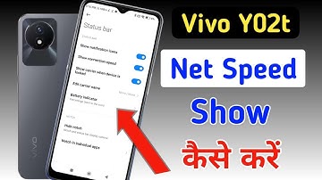 Vivo y02t me net speed show kaise kare/Vivo y02t net speed setting/data speed