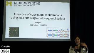 Cong Ma | Inference of copy number aberrations using bulk and single cell sequencing data |CGSI 2025