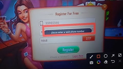 How to fix please enter a valid phone number in Teen PATTI REAL | please enter a valid phone number