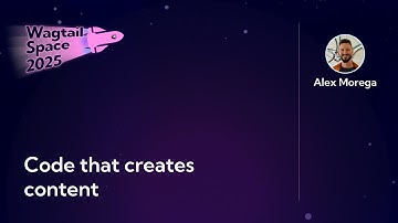 Code that creates content