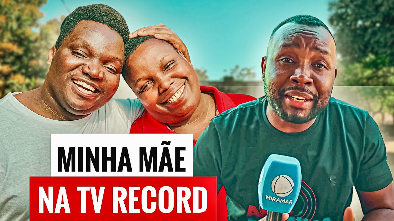 A TV RECORD VEIO CONHECER MINHA MÃE🥰 E NOSSA FAMÍLIA E ESSE FOI O RESULTADO 😬🇲🇿