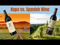 Describing napa vs  spanish wine