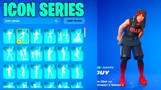 All *NEW* Fortnite Icon Series Dances & Emotes! by Coltify 5,182 views 2 weeks ago 13 minutes, 21 seconds