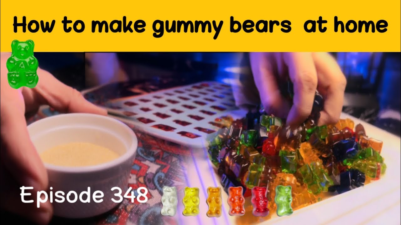 How to make gummy bears recipe at home The traditional gummy bear
