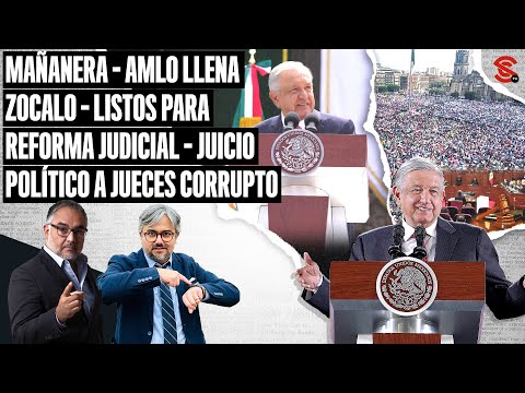 #MAÑANERA #AMLO llena