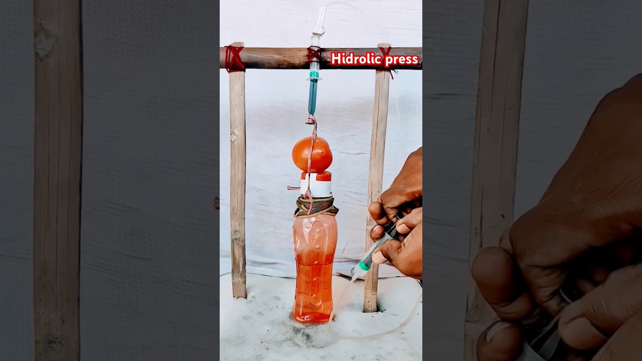 Hidrolic Making #experiment #shortsfeed #short