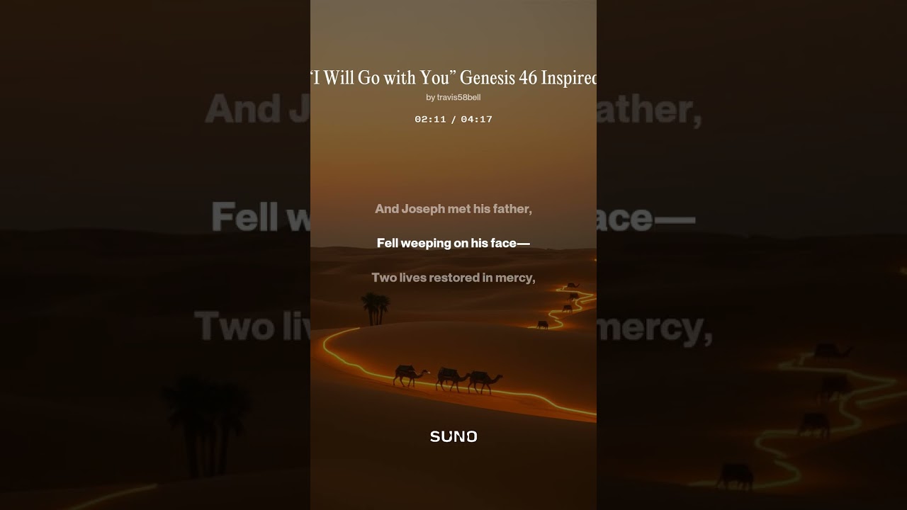 “I Will Go with You” Genesis 46 Inspired #easylistening #rock #folk