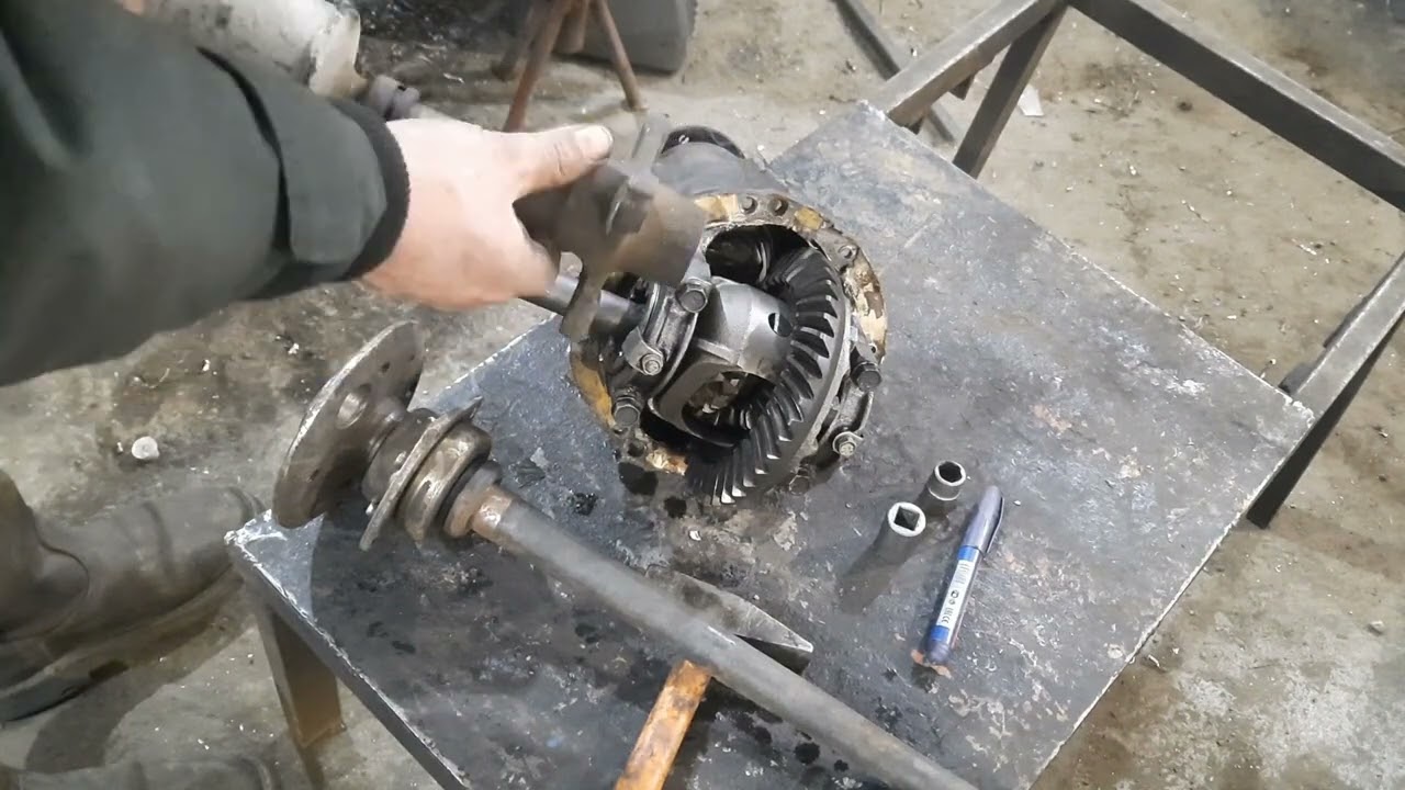 Самодельная Блокировка дифференциала по образцу Виктора Кузнецова.