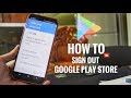 How to sign out from google play store account easy 2017