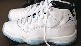 AIR JORDAN 11 “LEGEND BLUE” COLUMBIA