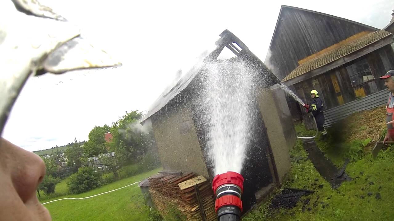 HASIČI ŠUŇAVA - požiar udiarne 9.6.2016