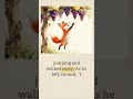 Read-Along: The Fox And The Grapes 🦊 Learn to Read with Aesop's Fables #Shorts