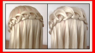 LOOP WATER FALL BRAID HAIRSTYLE / HairGlamour Styles /  Hairstyles