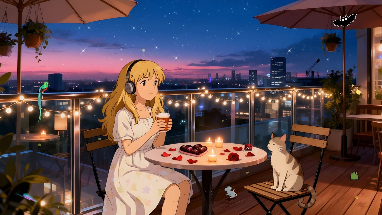 Lofi Sunset Vibes 🌇 Soft Beats For Quiet Night