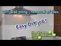 How to tile a wall | step by step DIY