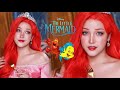 Ariel makeup tutorial  the little mermaid  soundtiss