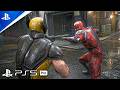 Marvel's Wolverine (PS5 PRO) Logan Destroys Everyone and Saves Mutants Gameplay 4K HDR